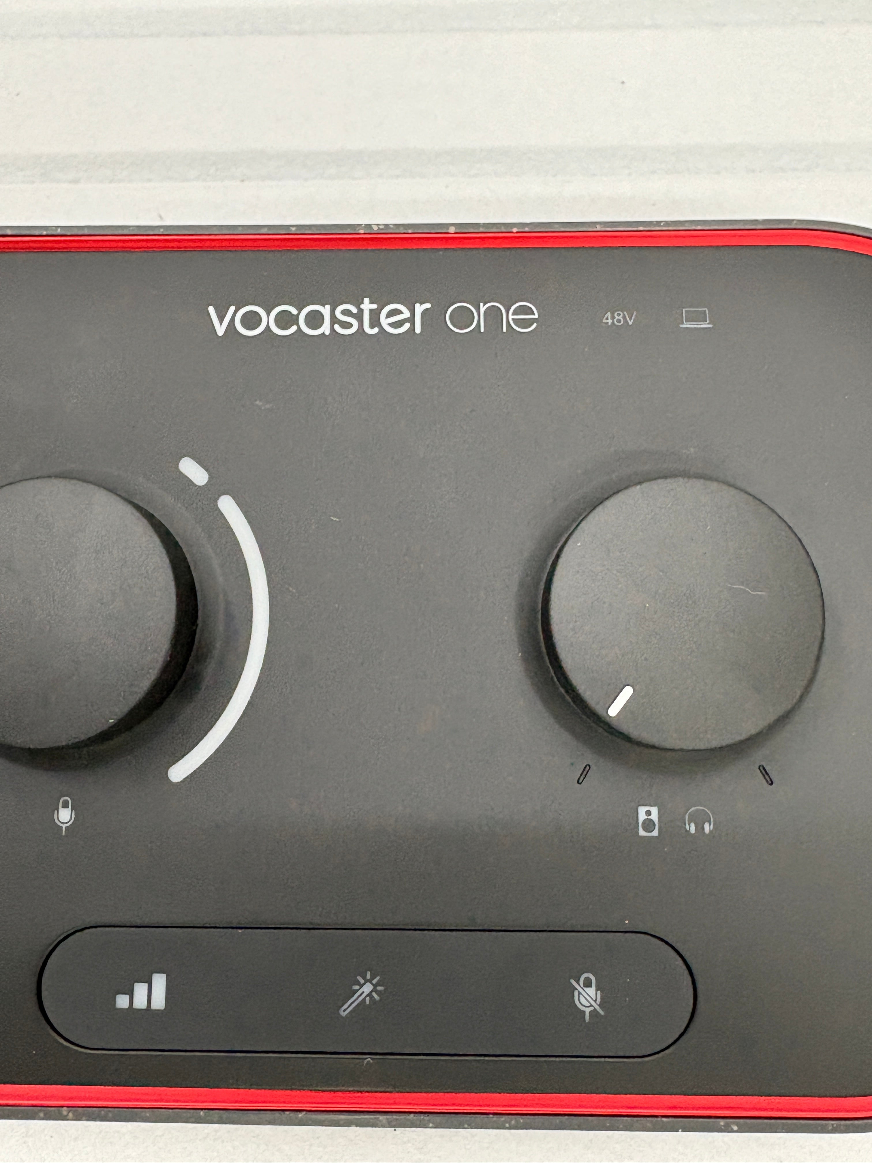 Focusrite Vocaster One Podcast Audio Interface