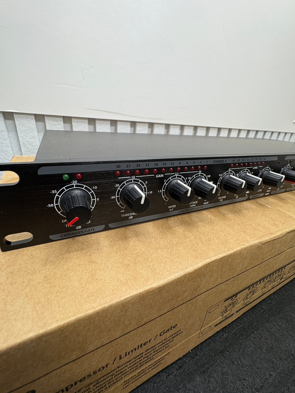 CITRONIC CL22 Compressor Stereo, Limiter/GATE