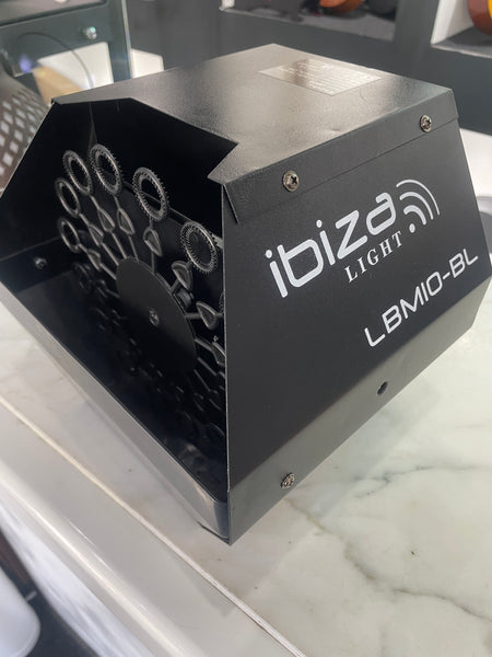 Ibiza Light LBM10-BL Seifenblasenmaschine, Bubble Machine, Neu-Retoure