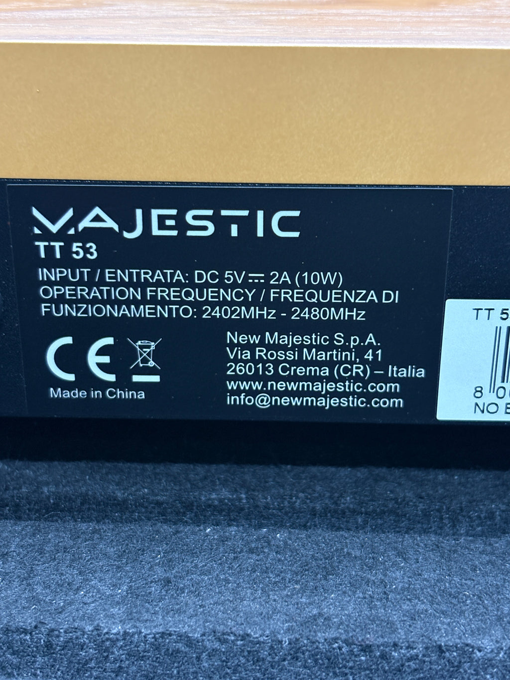 Majestic TT 53 Vintage Plattenspieler