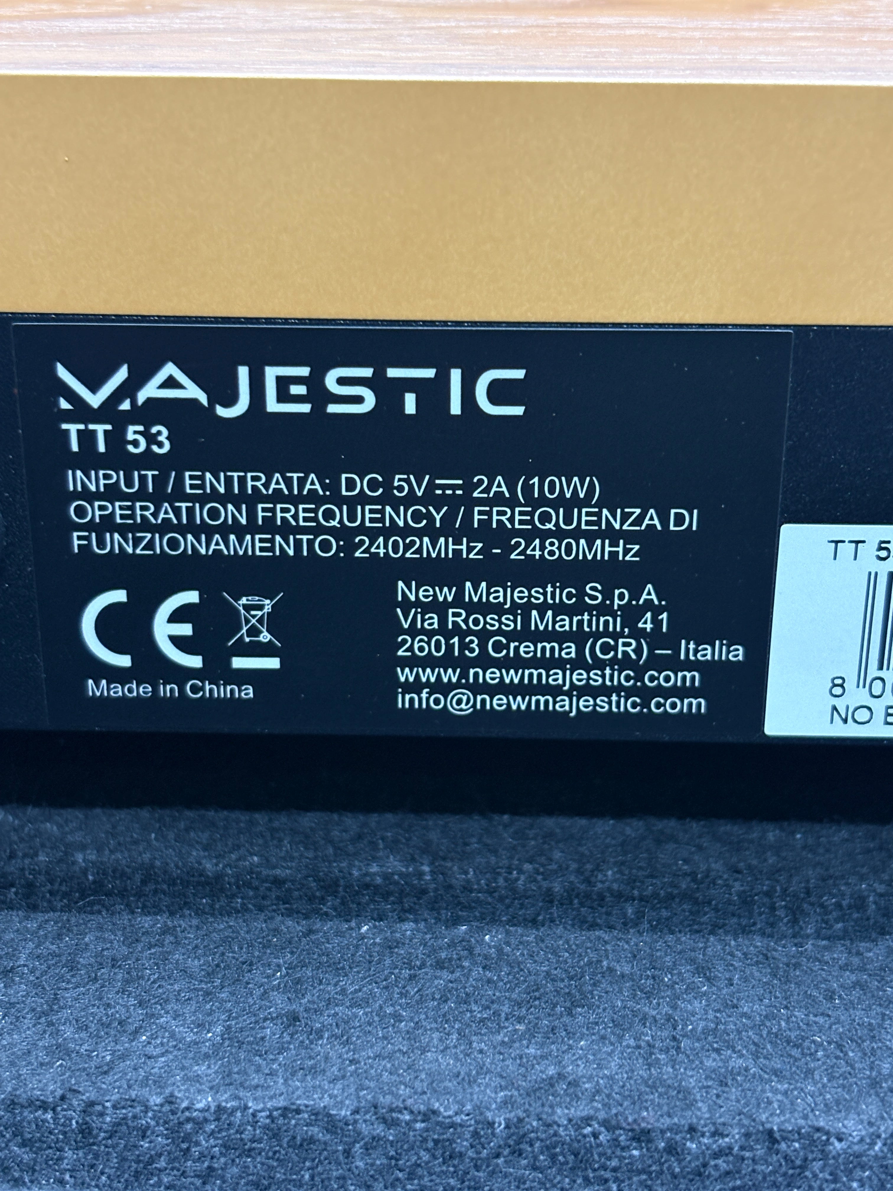 Majestic TT 53 Vintage Plattenspieler