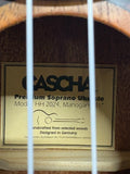 CASCHA HH 2024 Premium Mahogany Soprano Ukulele 21“
