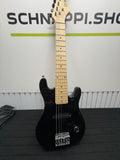 3rd Avenue E-Gitarre 1/4-Größe, Junior-Gitarre Schwarz Tasche, Plektren und Gurt 5w Verstärker