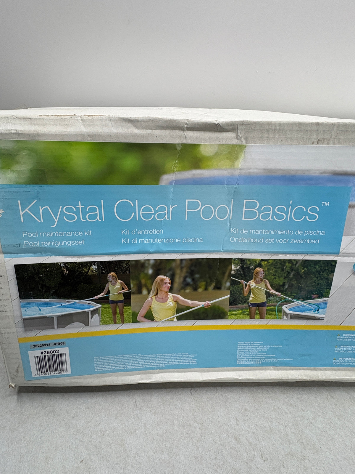 Intex 28002 Krystal Clear Pool Basics – Pool Reinigungsset