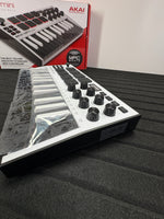 Akai Professional MPK Mini MK3 - USB MIDI Keyboard Controller Limited Edition White