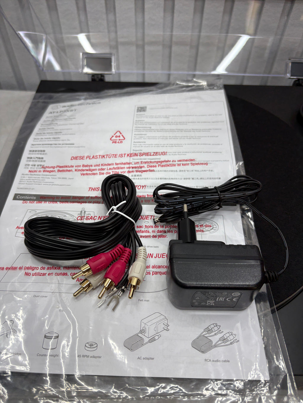 Audio-Technica LP3XBTBK Automatischer Plattenspieler