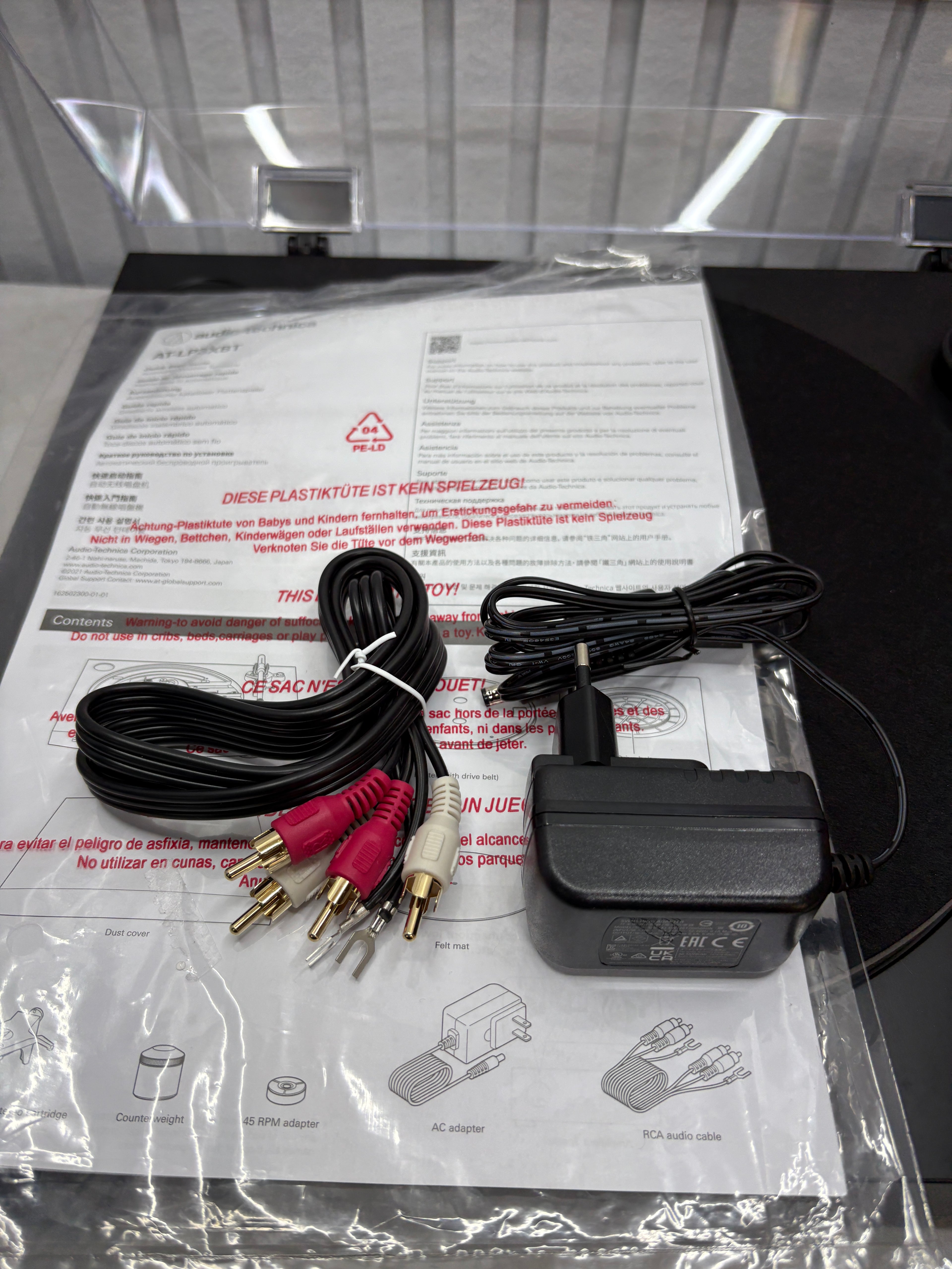 Audio-Technica LP3XBTBK Automatischer Plattenspieler