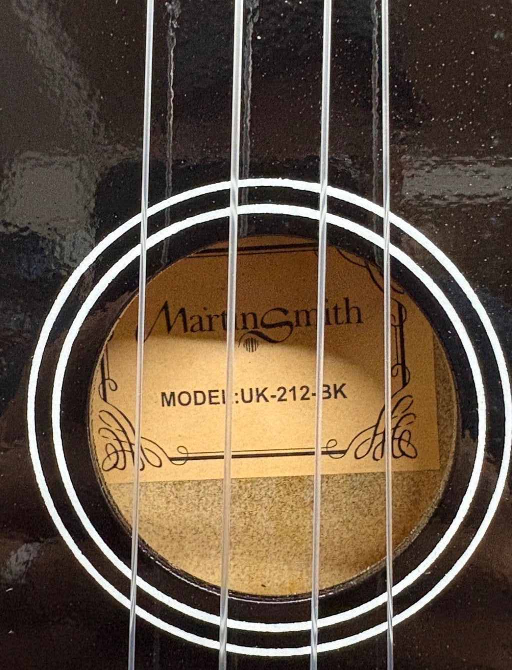 Martin Smith Ukulele UK-212-BK