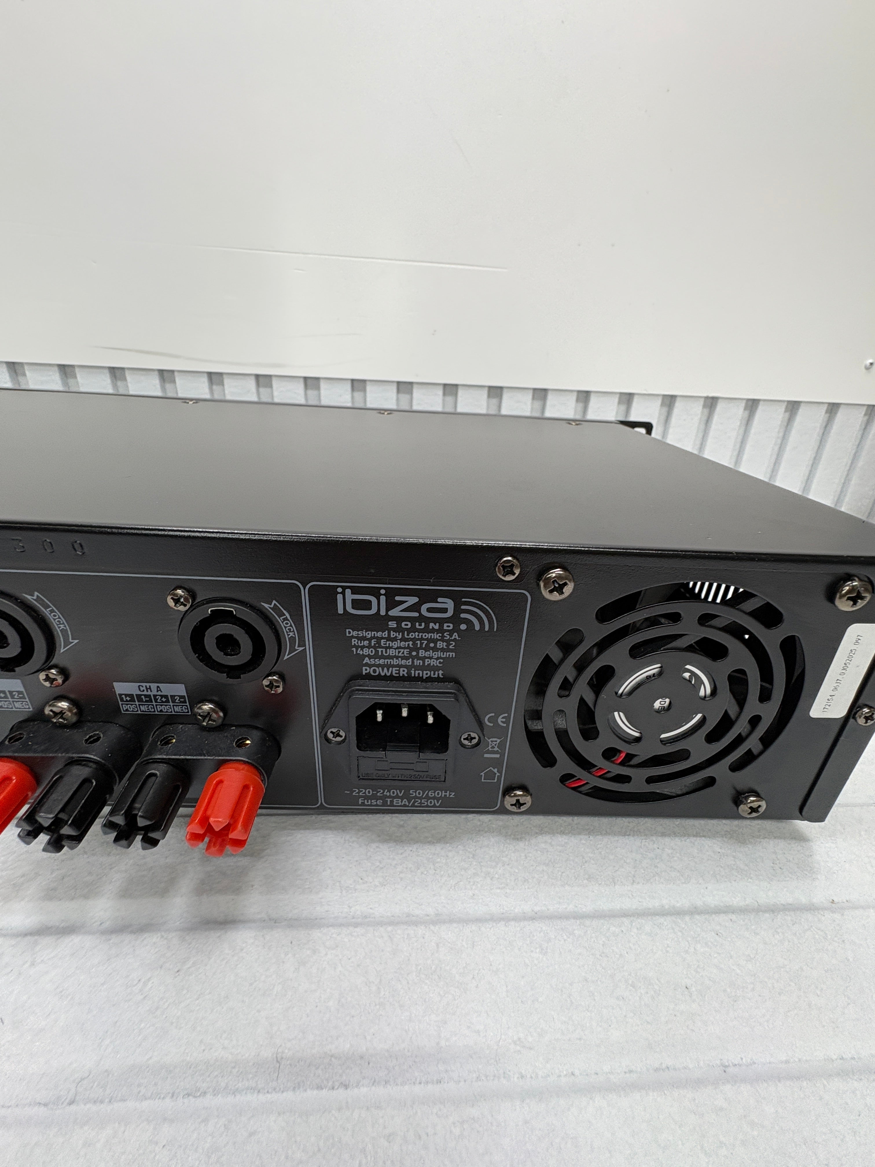 Ibiza Sound AMP2000-MKII PA Endstufe – 2x 1500 W