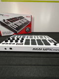 Akai Professional MPK Mini MK3 - USB MIDI Keyboard Controller Limited Edition White