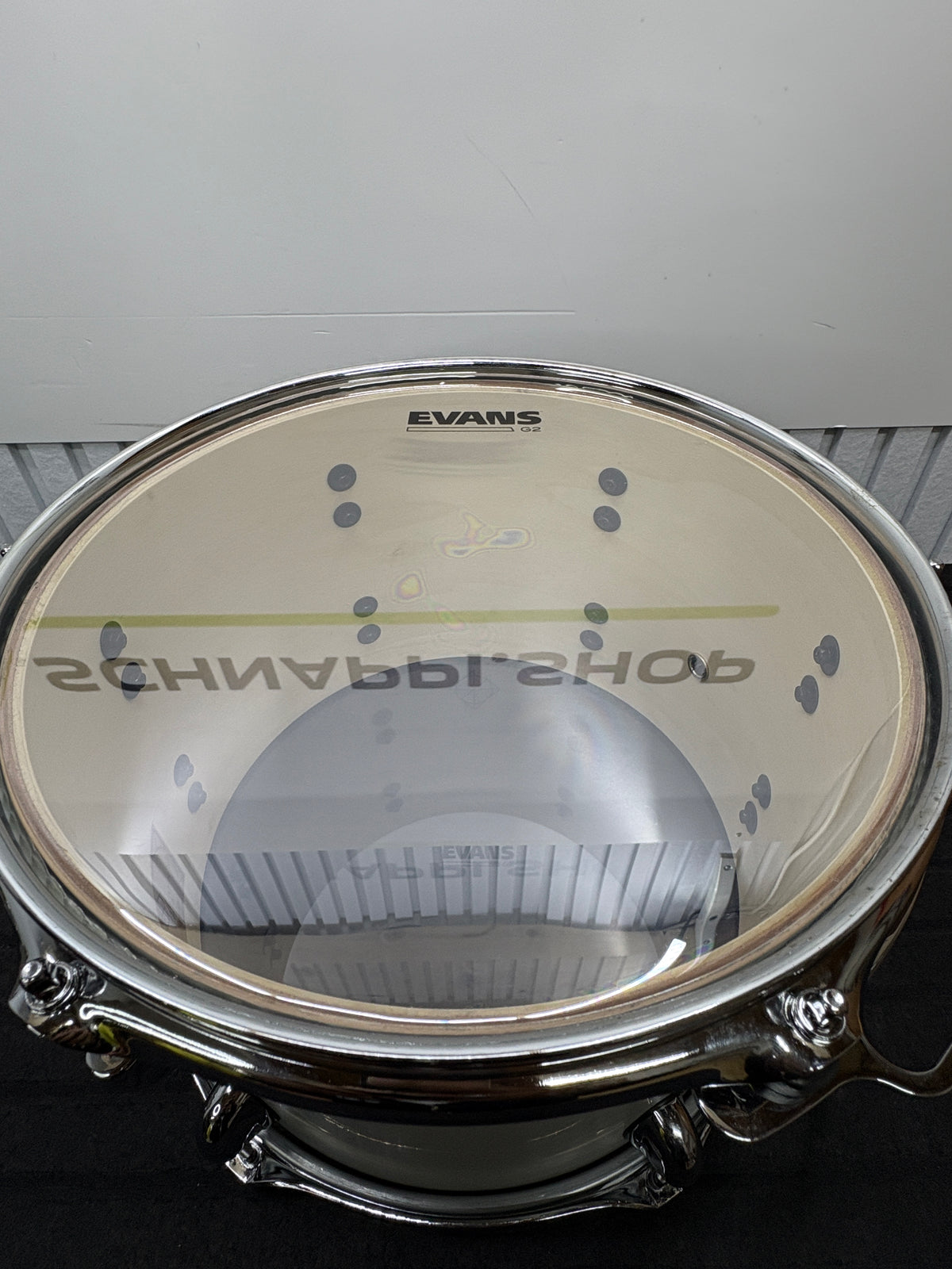 Dixon Cornerstone Tom Set 10" + 12" inkl. 2 Tomhalter – Satin Cement Grey