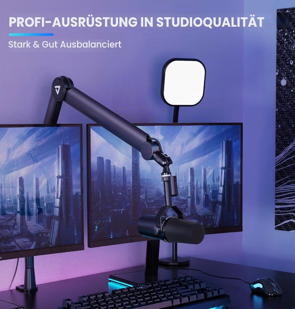 THRONMAX S8 Twins Studio Mikrofonarm – Tischhalterung