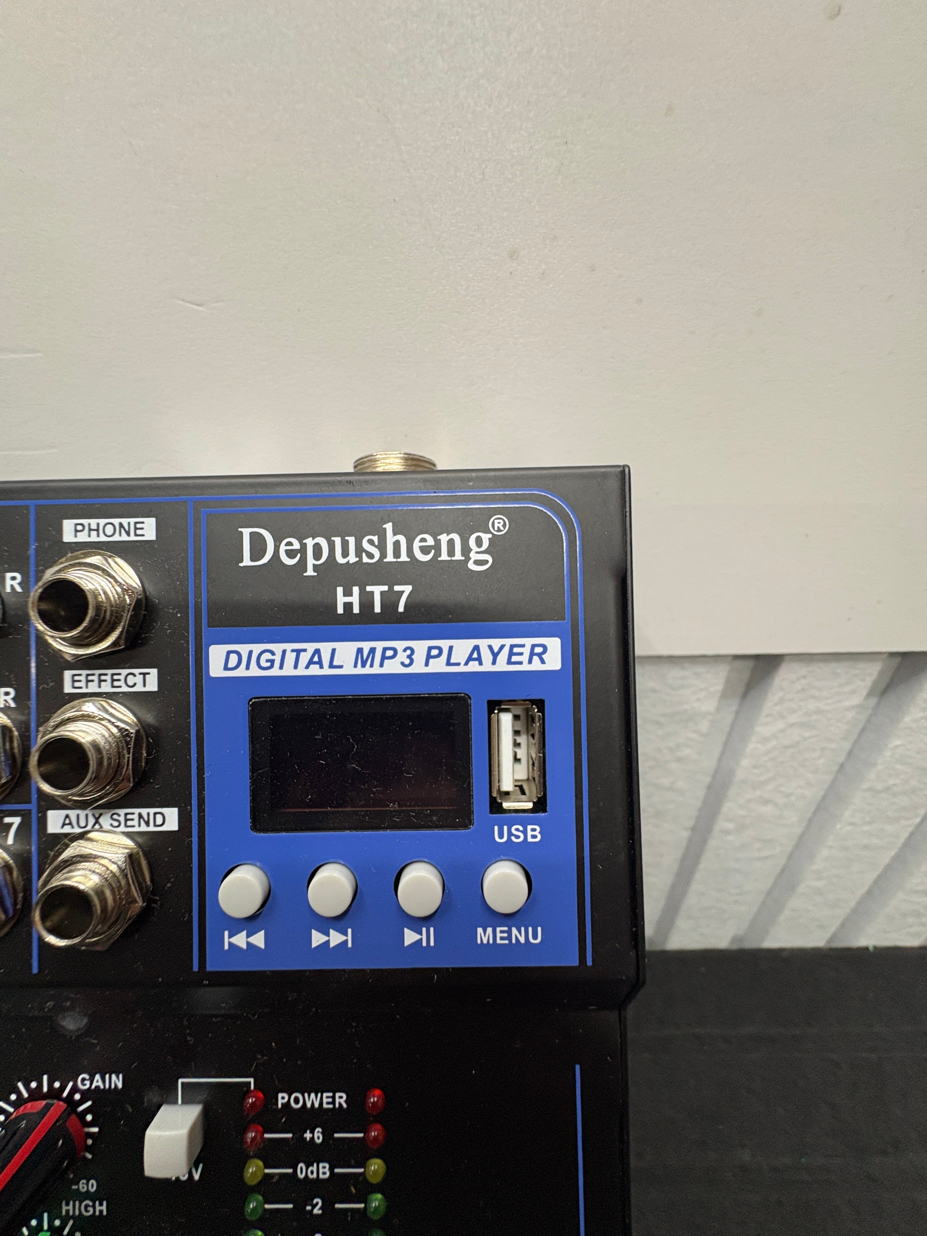 Depusheng HT-7 Kanal Bluetooth Audio Mixer