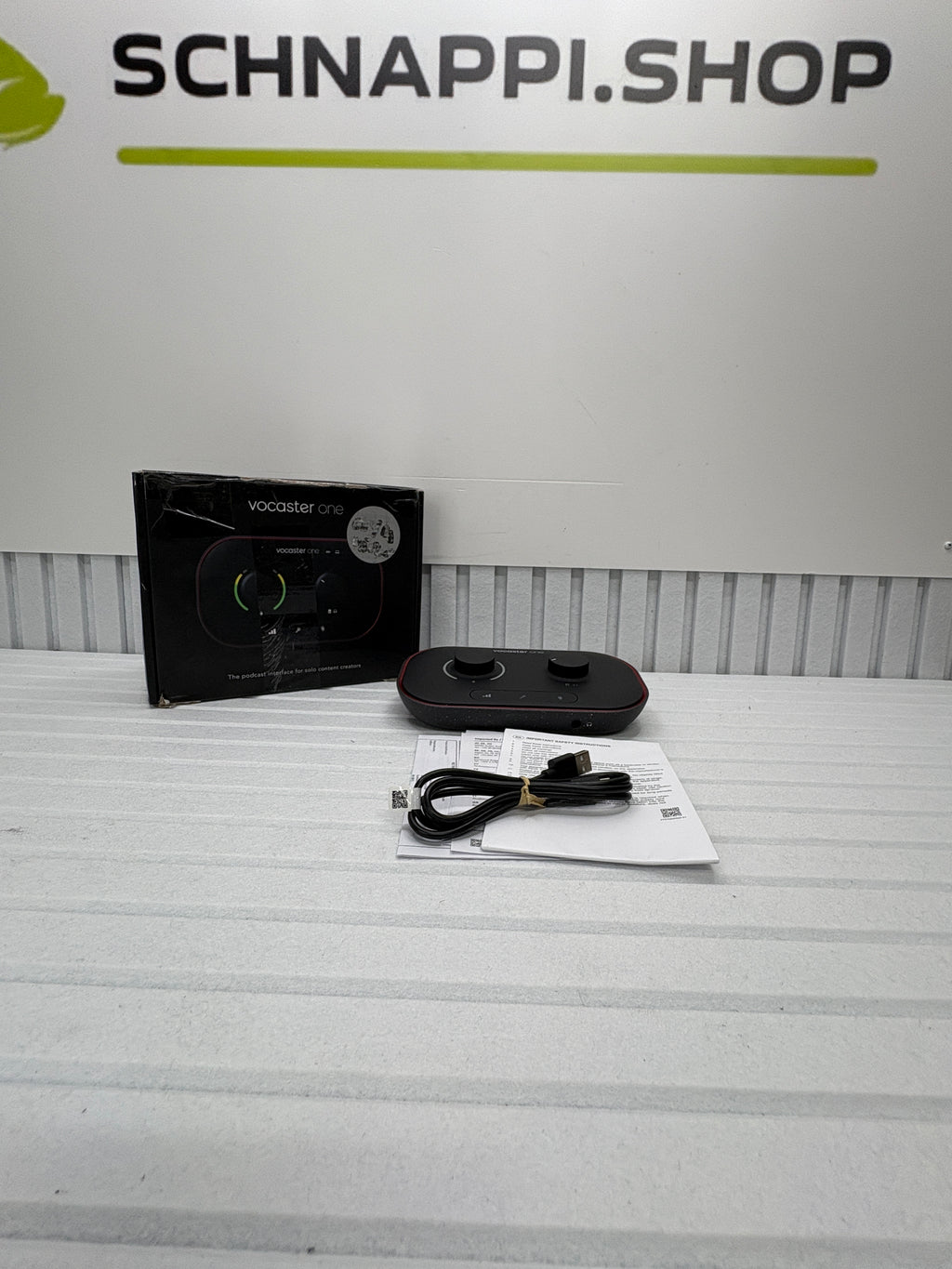 Focusrite Vocaster One Podcast Audio Interface