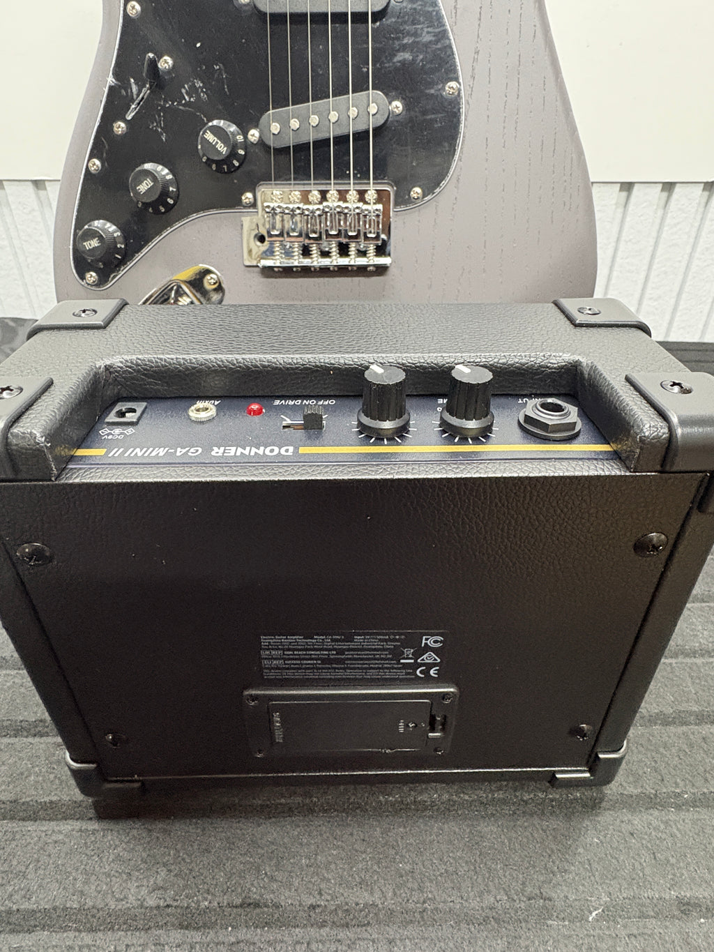 DONNER DST-80 Linkshänder E-Gitarre, 39” Set