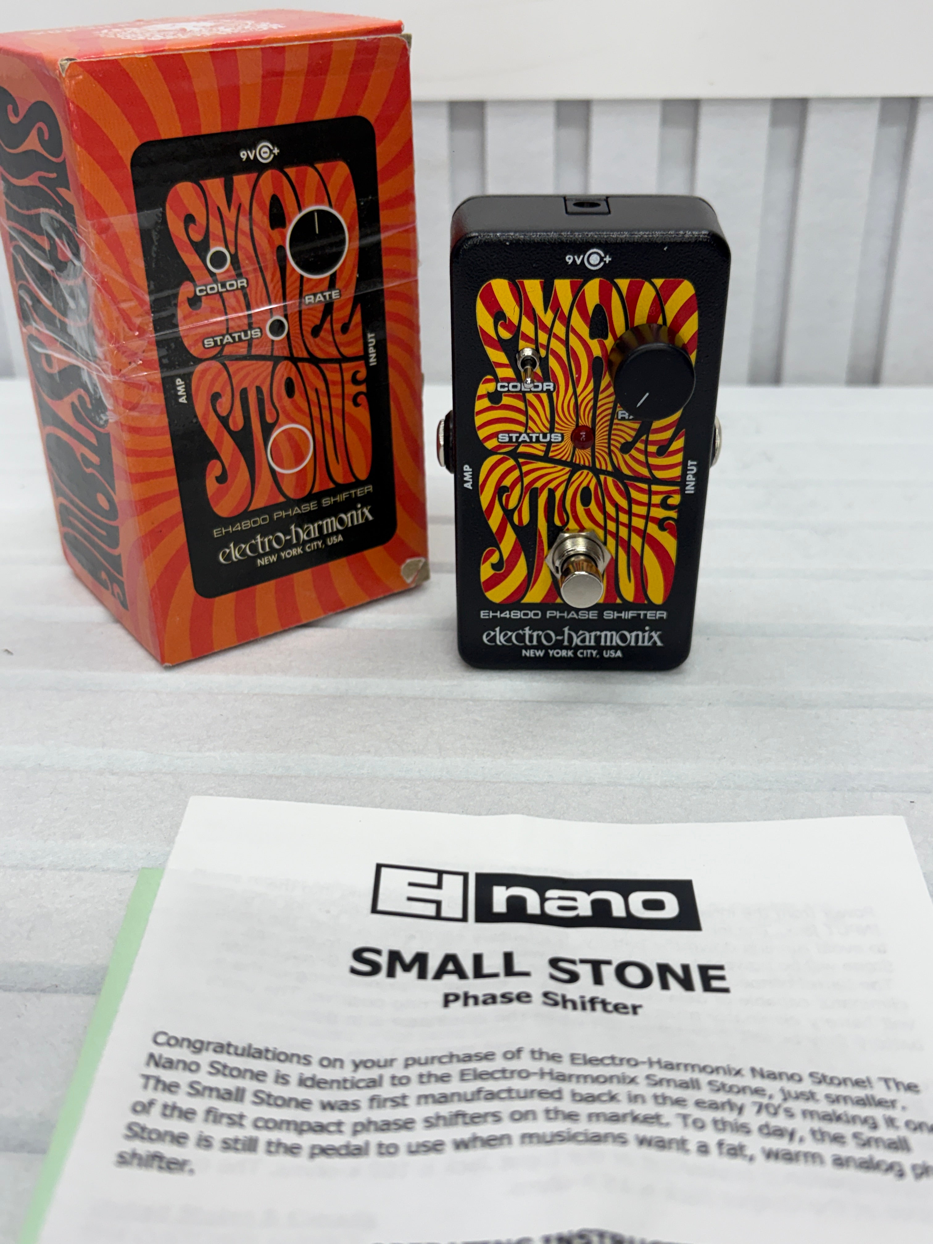 Electro-Harmonix Nano Small Stone EH4800 Phase Shifter