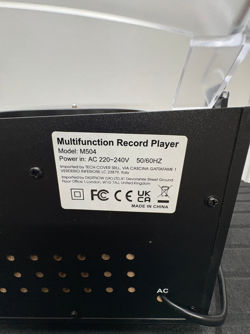 DIGITNOW! Bluetooth Vinyl Plattenspieler