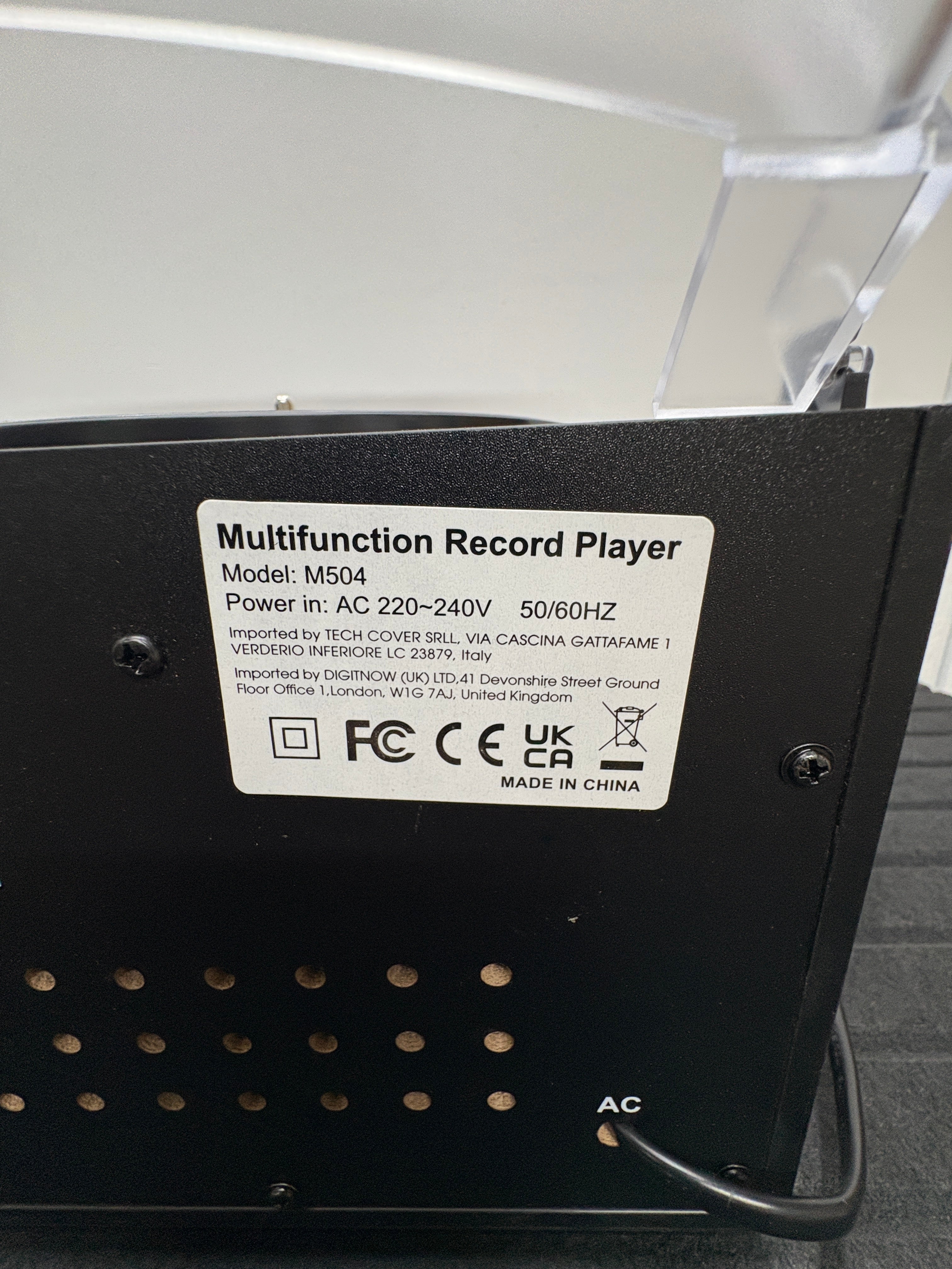 DIGITNOW! Bluetooth Vinyl Plattenspieler