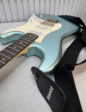Donner E-Gitarre, DST-152R E Gitarren mit Gig Bag