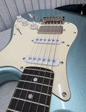 Donner E-Gitarre, DST-152R E Gitarren mit Gig Bag