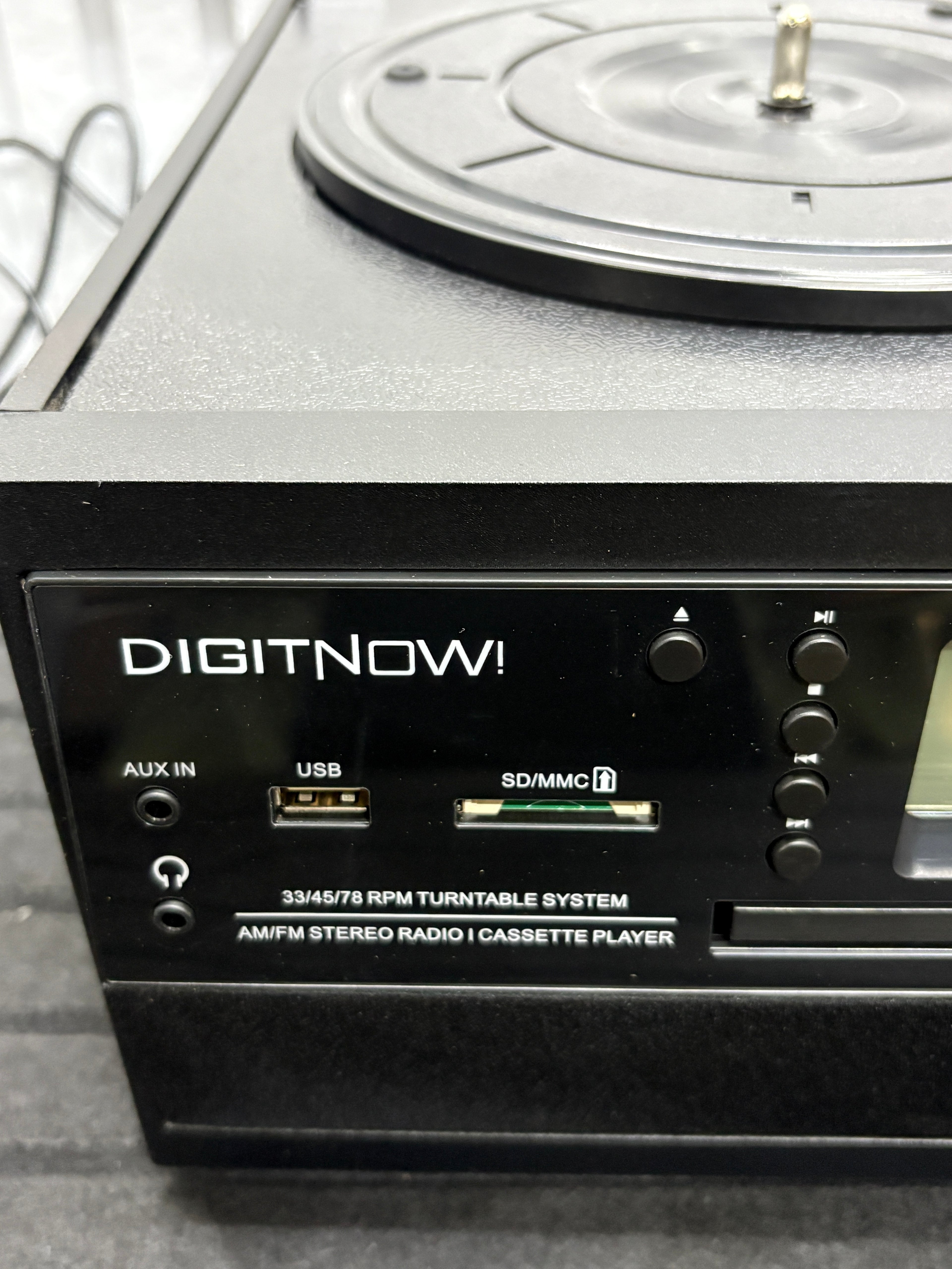 DIGITNOW! Bluetooth Vinyl Plattenspieler