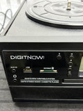 DIGITNOW! Bluetooth Viny Plattenspieler Plattenspieler für CD, Kassette, AM/FM Radio