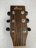 Winzz Westerngitarre 40 Zoll Set mit Tonabnehmer
