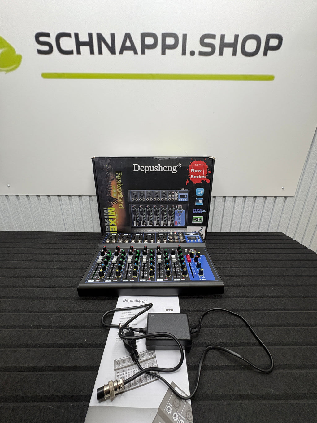 Depusheng HT-7 Kanal Bluetooth Audio Mixer