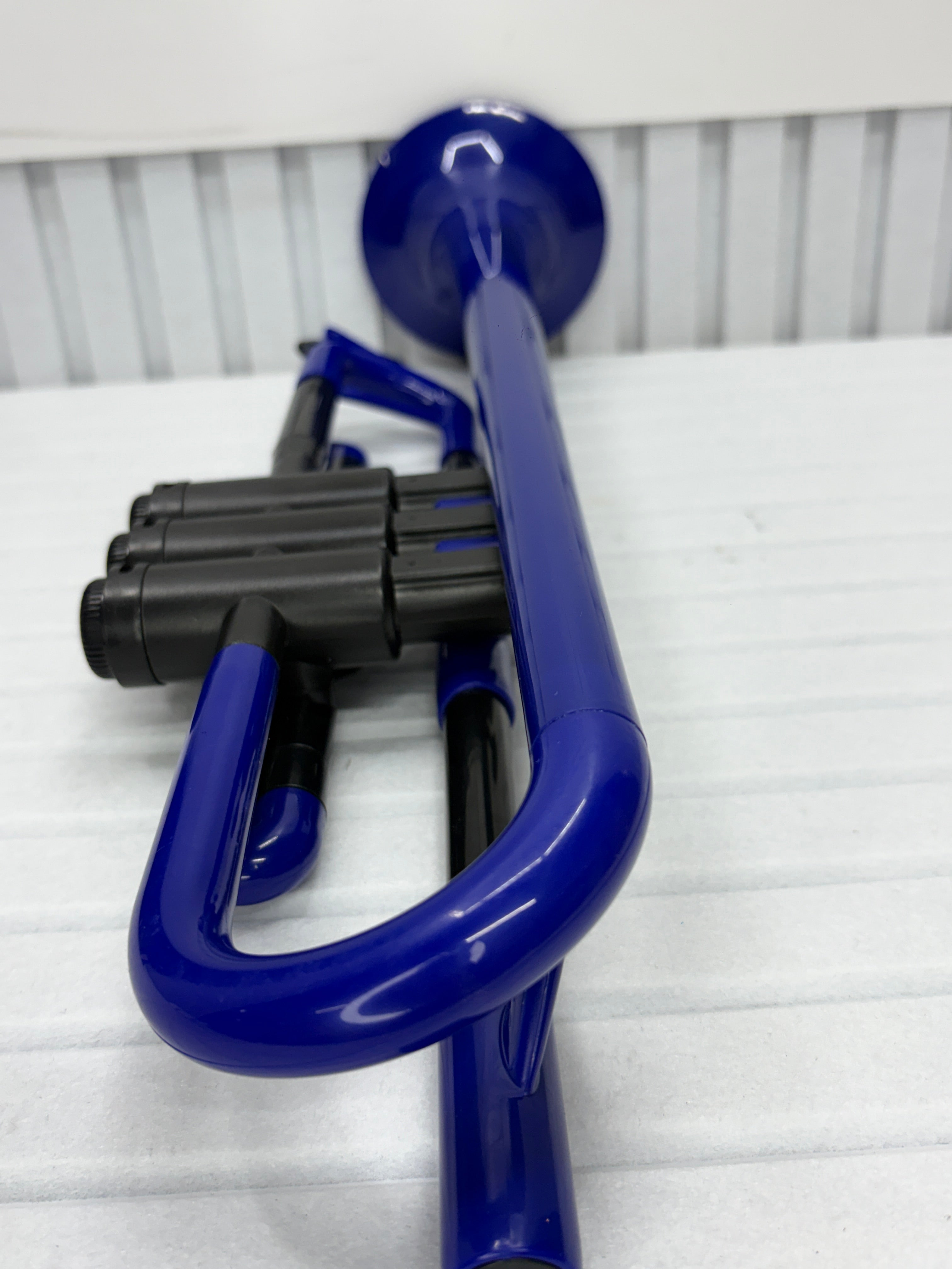 pTrumpet Bb Kunststoff-Trompete Blau – inkl. Tasche