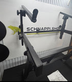 On-Stage KS7365EJ Pro Keyboardständer mit 2. Ebene, Schwarz
