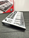 Akai Professional MPK Mini MK3 - USB MIDI Keyboard Controller Limited Edition White