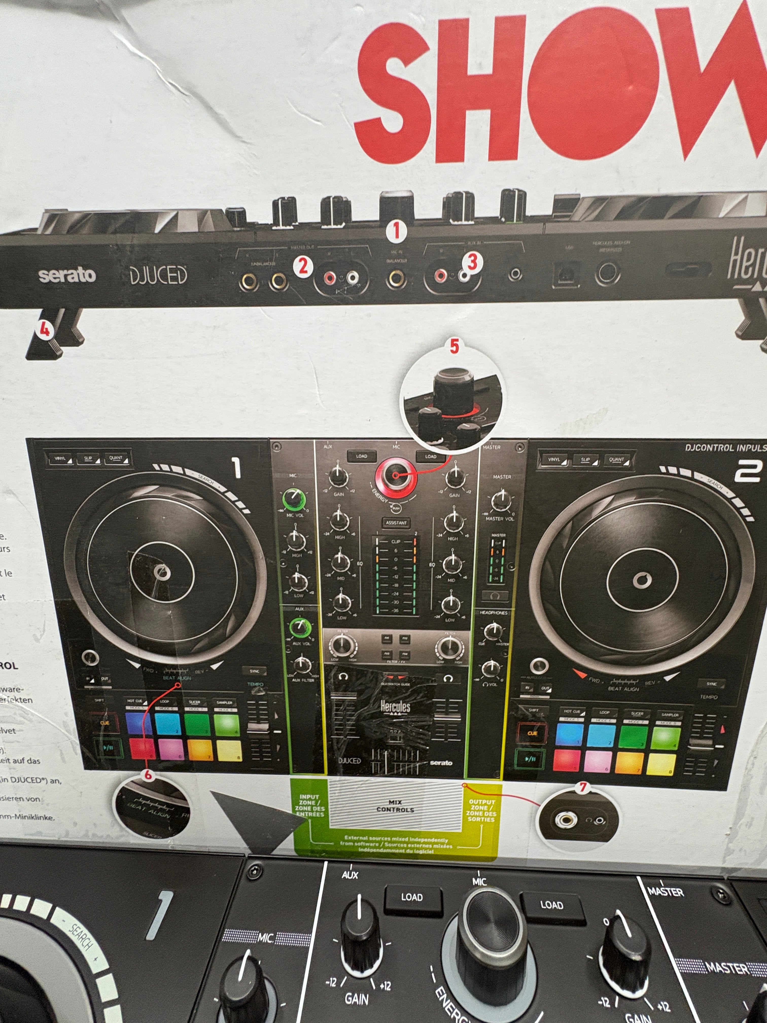 Hercules DJControl Inpulse 500 - Dj Controller für Serato