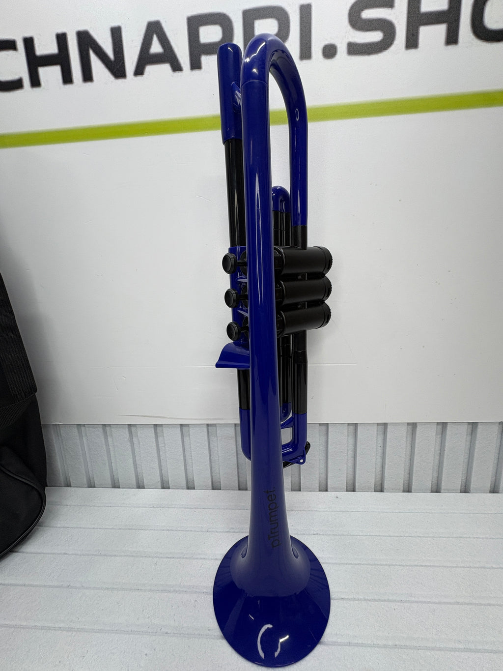 pTrumpet Bb Kunststoff-Trompete Blau – inkl. Tasche