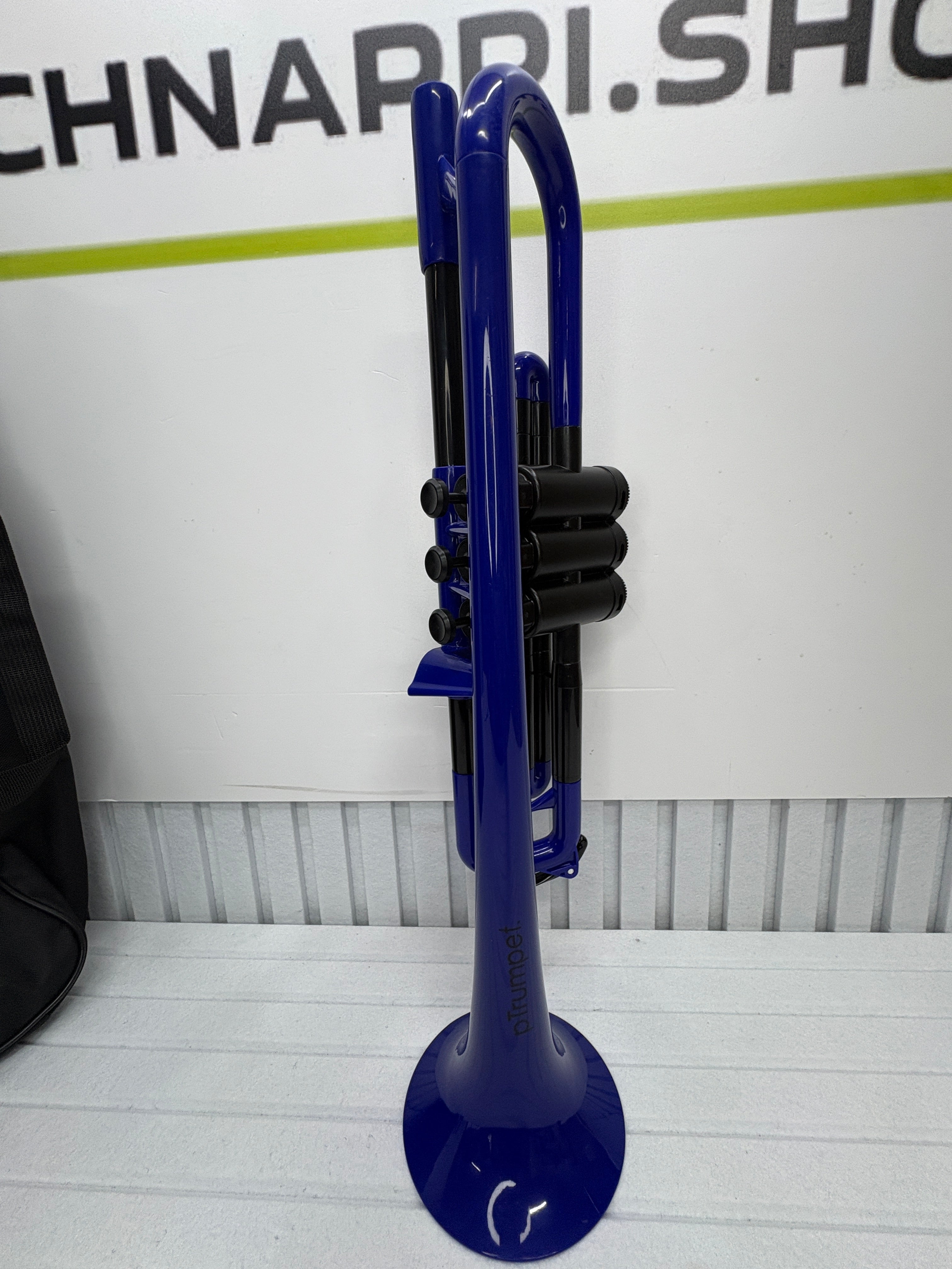 pTrumpet Bb Kunststoff-Trompete Blau – inkl. Tasche