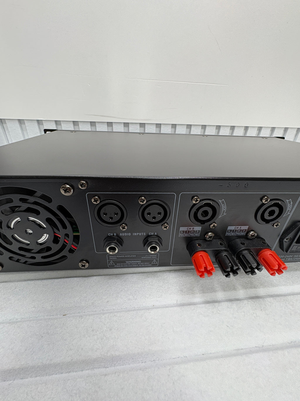 Ibiza Sound AMP2000-MKII PA Endstufe – 2x 1500 W