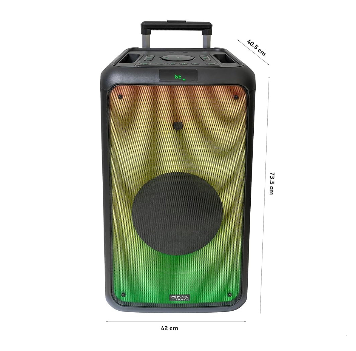Ibiza - Street-Wave-MAX - 600W/12 Tragbar
