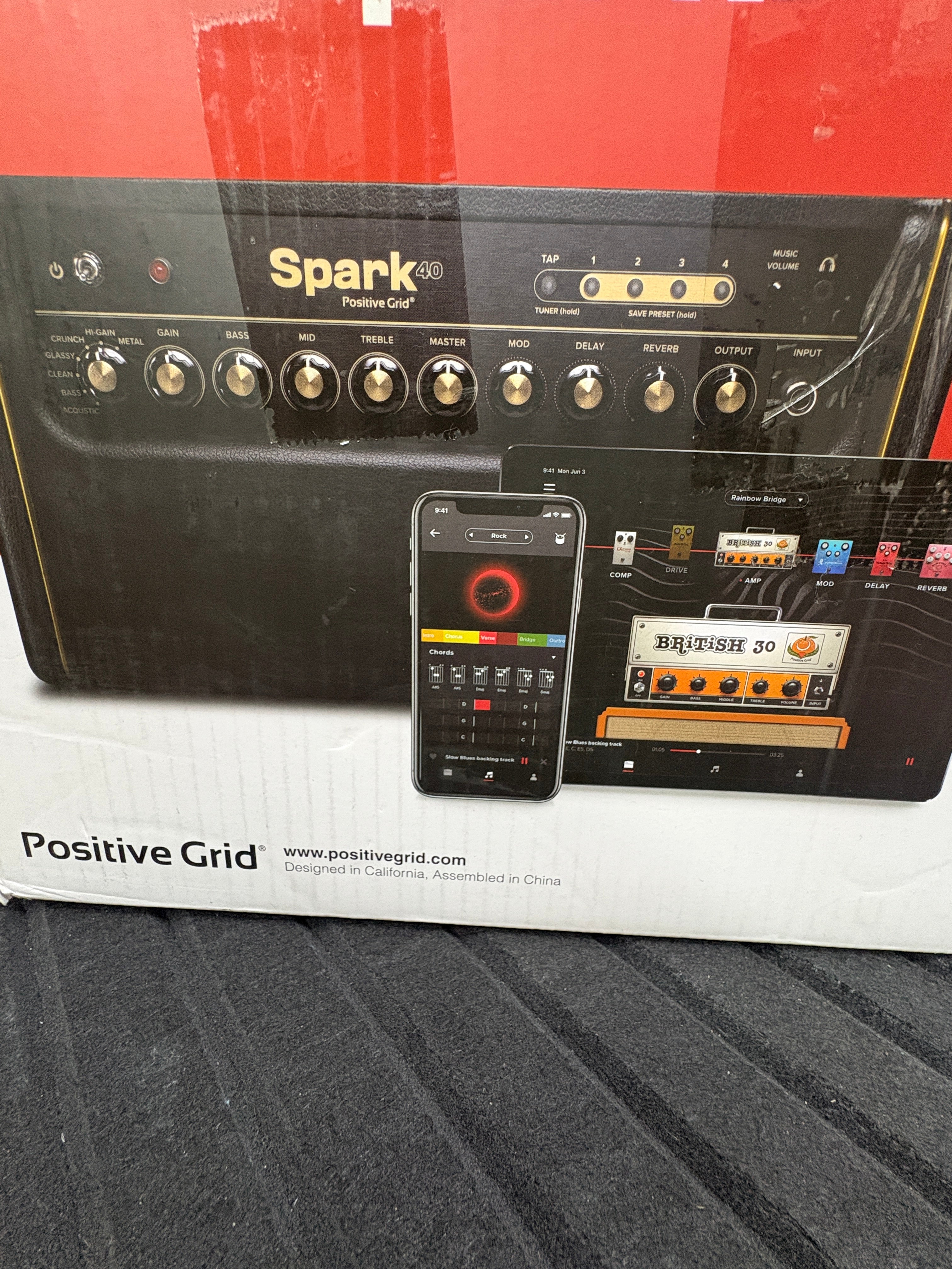 Positive Grid Spark 40 Smart Gitarrenverstärker 40W