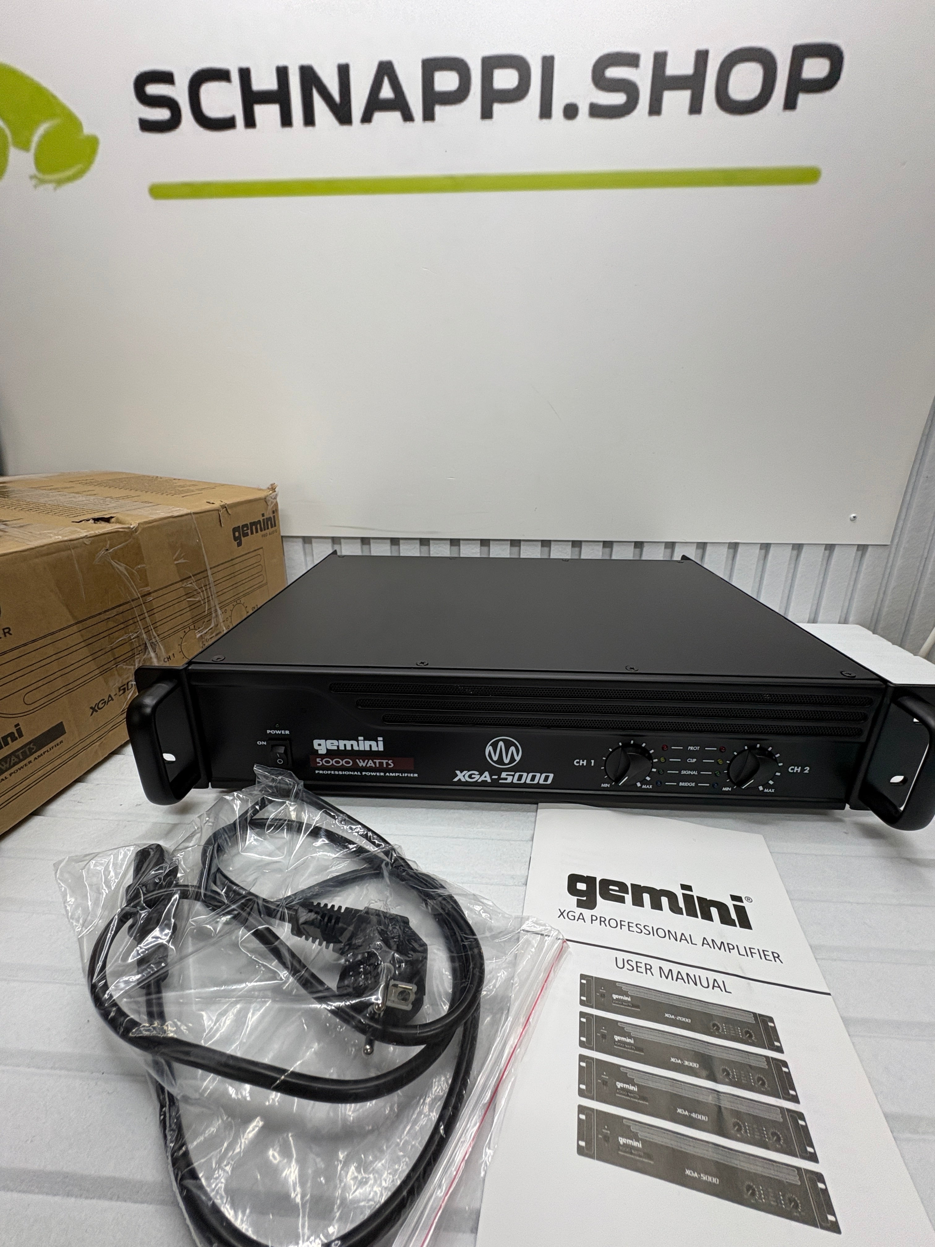 Gemini XGA-5000 Power Amplifier – 5000 Watt