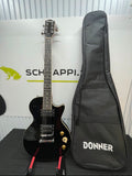 Donner E-Gitarre LP-Stil 39 Zoll Voller Größe mit Tasche