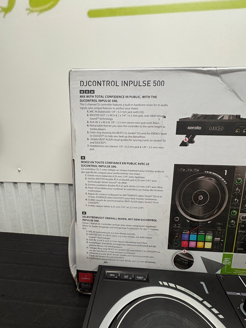 Hercules DJControl Inpulse 500 - Dj Controller für Serato