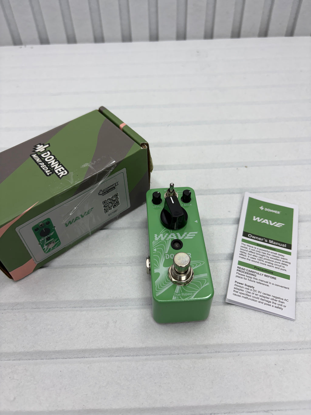 Donner Wave Delay Gitarren Effektpedal