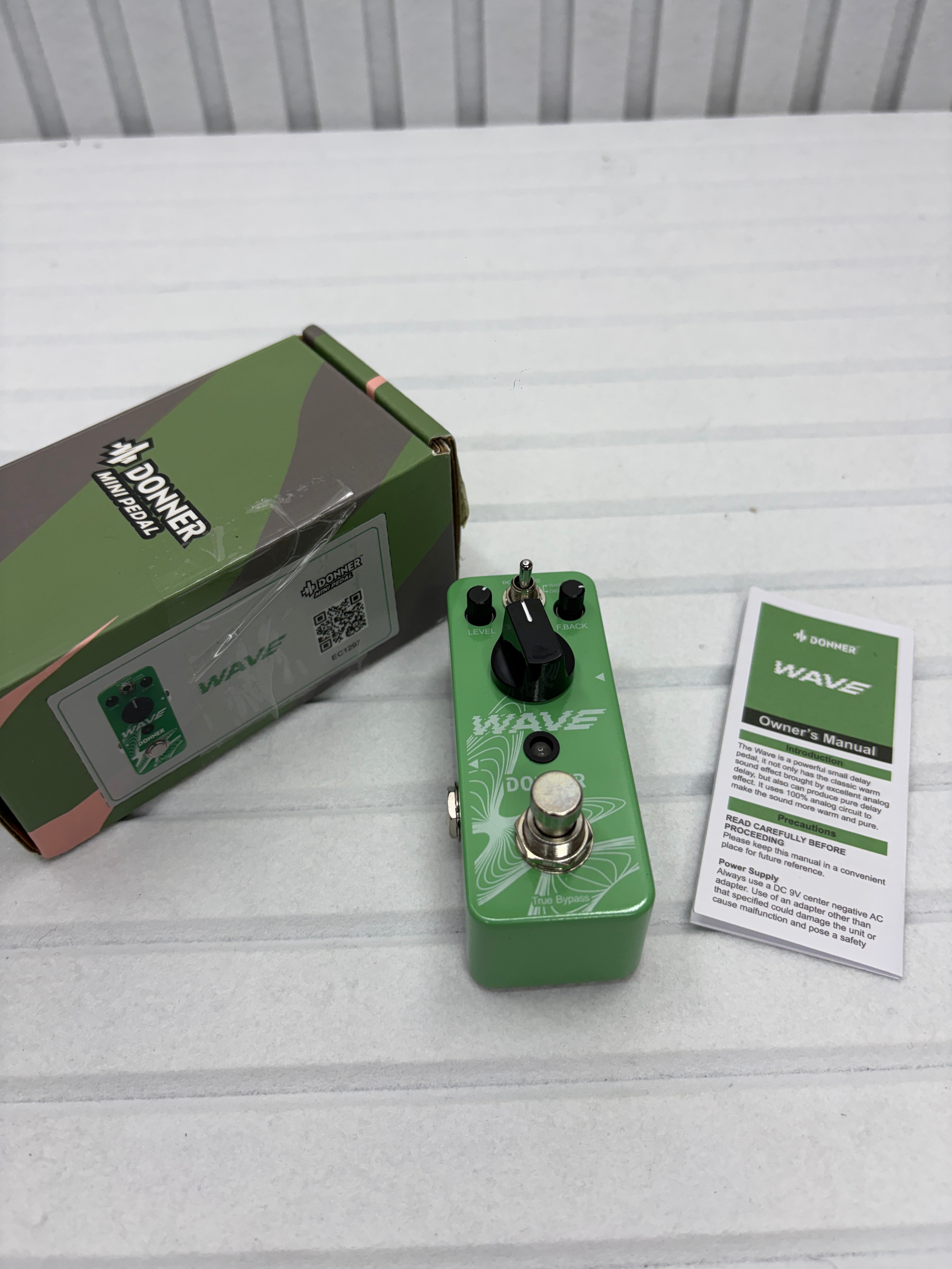 Donner Wave Delay Gitarren Effektpedal
