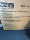 Herdio 6,5 Zoll Outdoor Lautsprecher wasserdicht Passive 2-Wege 400W Wandlautsprecher