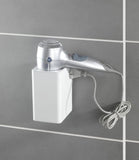 Wenko Haartrocknerhalter ohne Bohren Static-Loc Fönhalter Wandhalterung Fön Haartrockner