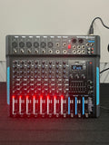 Audio Mixer Professioneller,10 Kanal Stereo Sound Mischpult