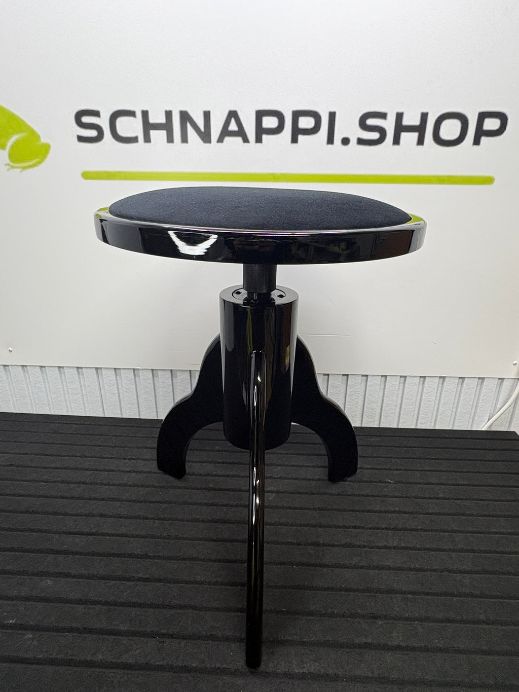GEWA Pianohocker Deluxe Hochglanz – höhenverstellbar