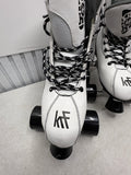 KRF Retro Formula Maxi Rollschuhe, Weiß, Gr. 44