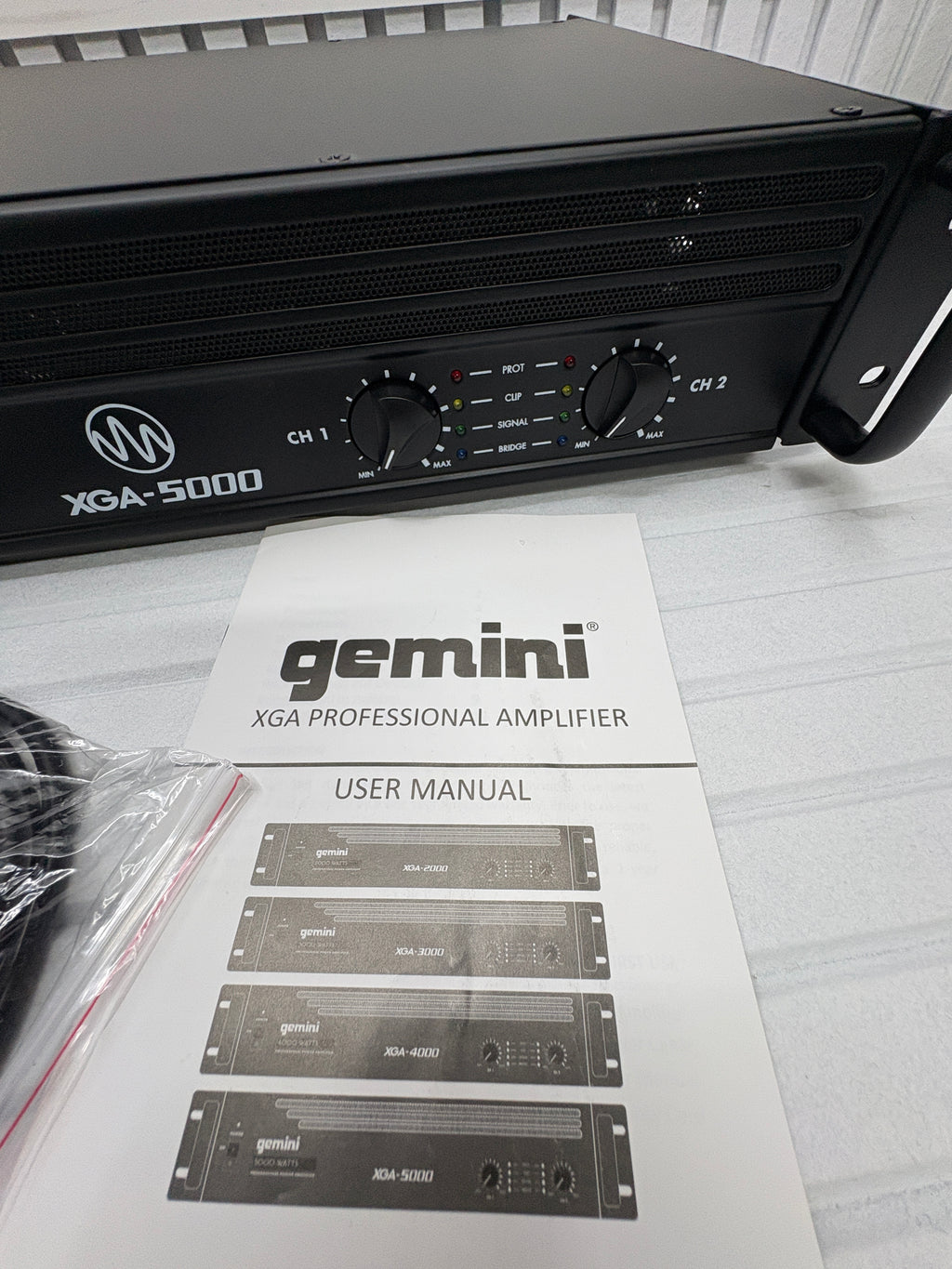 Gemini XGA-5000 Power Amplifier – 5000 Watt
