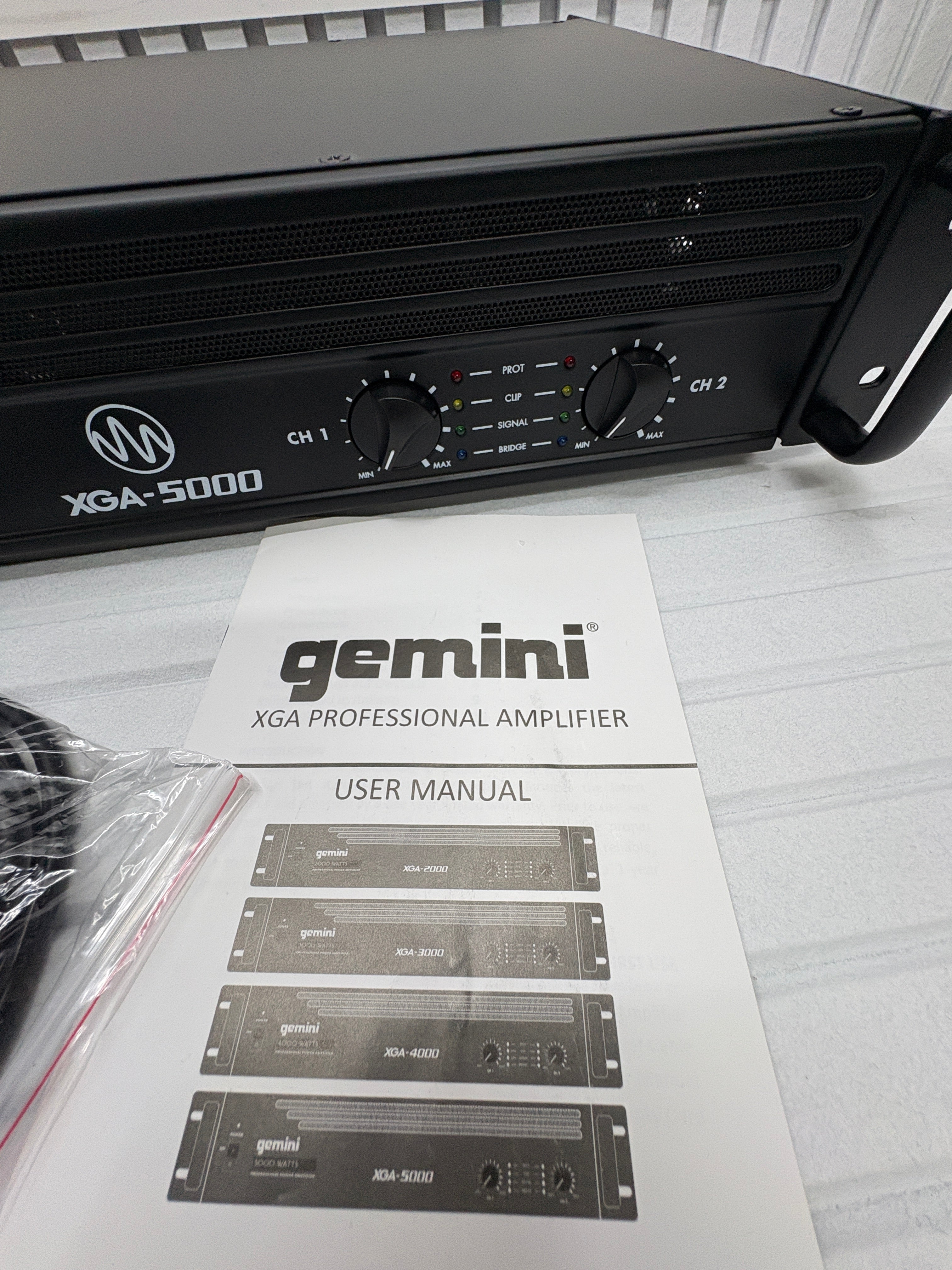 Gemini XGA-5000 Power Amplifier – 5000 Watt
