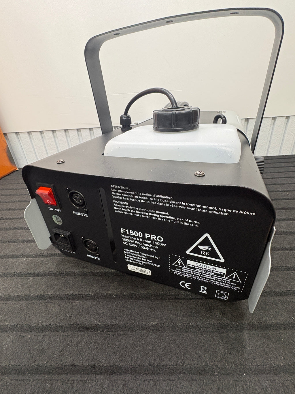 BoomToneDJ F-1500W Pro Nebelmaschine